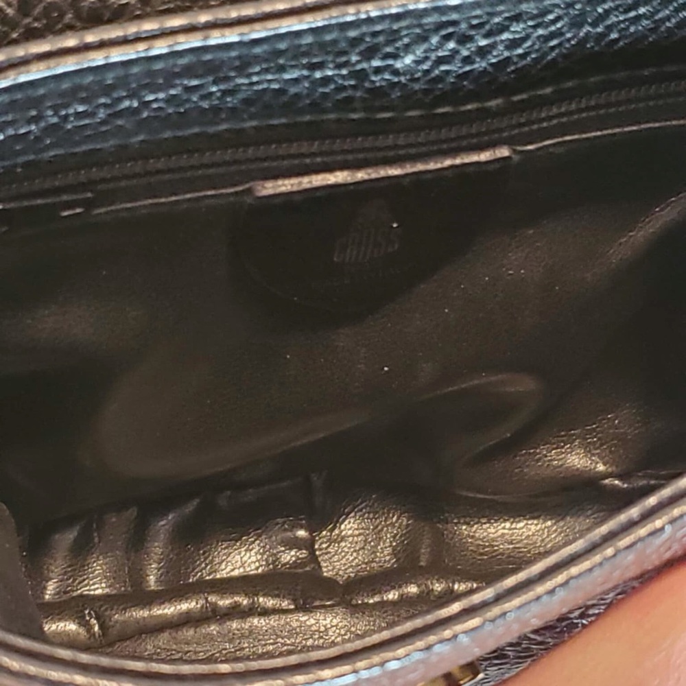 Mark Cross Black Pebble Leather Cross / Belt Bag EVC - Picture 7 of 8